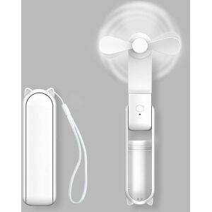 HÉLOISE Mini Portable USB Fan, Foldable Small Quiet Fan Rechargeable Battery with 3 Speeds Adjustable Portable Fan Handheld Fan for Home Office and Travel HÉLOISE Mini Portable USB Fan, Foldable Small Quiet Fan Rechargeable Battery with 3 Speeds Adjustable Portable Fan Handheld Fan for Home Office and Travel