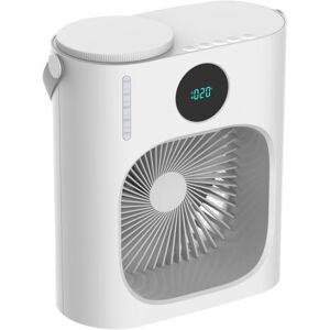 TLILY Mini usb Cooling Portable Air Conditioner Fan Rechargeable Silent Desktop for Office Bedroom TLILY Mini usb Cooling Portable Air Conditioner Fan Rechargeable Silent Desktop for Office Bedroom
