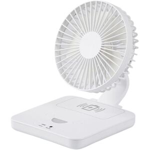 Tlily - Mobile Phone Wireless Charging Desktop Fan usb Charging Mini Small Fan Desk Fan Home Office Electric 3-Speed AdjustmentA Tlily - Mobile Phone Wireless Charging Desktop Fan usb Charging Mini Small Fan Desk Fan Home Office Electric 3-Speed AdjustmentA