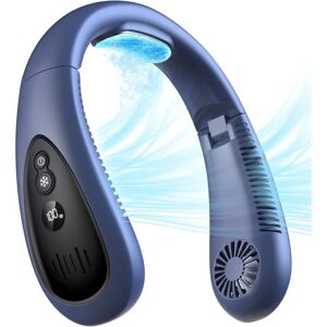 Sjqka - Neck Air Conditioner, Portable Neck Fan with 360° Cooling Plate, 5000mAh Rechargeable usb Fan, Hands-Free, Bladeless - Mini Foldable Fan for Sjqka - Neck Air Conditioner, Portable Neck Fan with 360° Cooling Plate, 5000mAh Rechargeable usb Fan, Hands-Free, Bladeless - Mini Foldable Fan for