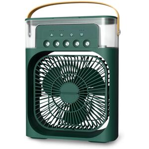 Tlily - Portable Air Conditioner Personal Desktop 5-Hole Spray Air Cooing Rechargeable Quiet Table Fan for Home Office Bedroom-B Tlily - Portable Air Conditioner Personal Desktop 5-Hole Spray Air Cooing Rechargeable Quiet Table Fan for Home Office Bedroom-B