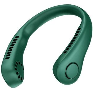 Portable Bladeless Neck Fan, 5 Speeds, Digital Display, 3000mAh Large Capacity, usb Rechargeable, Small Handheld Fan (Green) Ymyny Portable Bladeless Neck Fan, 5 Speeds, Digital Display, 3000mAh Large Capacity, usb Rechargeable, Small Handheld Fan (Green) Ymyny