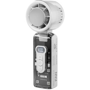 TLILY Portable Fan Semiconductor Refrigeration High-Speed Rechargeable Handheld Outdoor Turbo Air Conditioner White TLILY Portable Fan Semiconductor Refrigeration High-Speed Rechargeable Handheld Outdoor Turbo Air Conditioner White