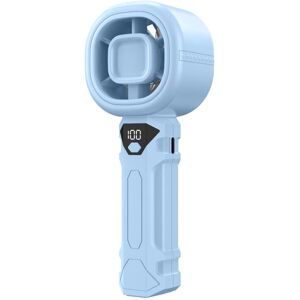 TLILY Portable Handheld Fan, Mini Personal Fans with Digital Display, 3 Wind Speeds, 3000mAh Battery USB Hand Held Fan TLILY Portable Handheld Fan, Mini Personal Fans with Digital Display, 3 Wind Speeds, 3000mAh Battery USB Hand Held Fan