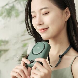 Tlily - Portable Hanging Neck Fan, 2000mAh Wearable Mini Battery Operated usb Rechargeable 3 Speed Air Cooler Pink Tlily - Portable Hanging Neck Fan, 2000mAh Wearable Mini Battery Operated usb Rechargeable 3 Speed Air Cooler Pink