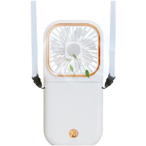 Tlily - Portable mini Fan Personal Neck Fan usb Rechargeable Battery-Operated Handheld Fan for Indoor and Outdoor white Tlily - Portable mini Fan Personal Neck Fan usb Rechargeable Battery-Operated Handheld Fan for Indoor and Outdoor white
