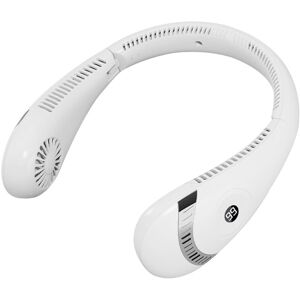 TLILY Portable Neck Fan Foldable led Display 360°Cooling Fan 5000MAh Rechargeable with 3 Speed Personal Fan for Outdoor Travel TLILY Portable Neck Fan Foldable led Display 360°Cooling Fan 5000MAh Rechargeable with 3 Speed Personal Fan for Outdoor Travel