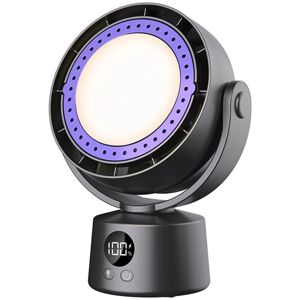 Tlily - Smart Electric Fan Multifunctional Bladeless Air Circulator Wireless Cooler Quiet Ventilator with led Light b Tlily - Smart Electric Fan Multifunctional Bladeless Air Circulator Wireless Cooler Quiet Ventilator with led Light b