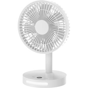 TLILY Summer New Desktop Small Fan Usb Home Smart Digital Display Office Mini Night Light Electric White TLILY Summer New Desktop Small Fan Usb Home Smart Digital Display Office Mini Night Light Electric White