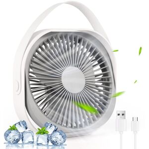 Tinor - usb Desk Fan - 3 Speed Table Fan - 360° Adjustable Quiet Fan - Powerful Mini Fan for Home Tinor - usb Desk Fan - 3 Speed Table Fan - 360° Adjustable Quiet Fan - Powerful Mini Fan for Home
