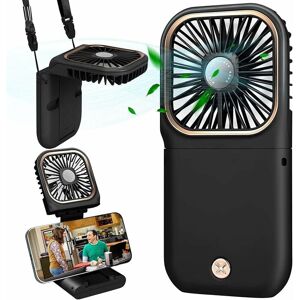 Mumu - usb Fan Mini Fan, Quiet Hanging Handheld Fan, usb Rechargeable and 5000mAh 3 Speeds, Foldable and Portable Fan for Home, Office and Travel, Mumu - usb Fan Mini Fan, Quiet Hanging Handheld Fan, usb Rechargeable and 5000mAh 3 Speeds, Foldable and Portable Fan for Home, Office and Travel,