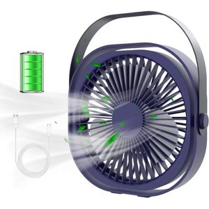 Tinor - usb Fan, Table Fan Mini Fan, 3 Speed Quiet Fan, Portable Rechargeable usb Fan, Fan for Office, Travel, Home Tinor - usb Fan, Table Fan Mini Fan, 3 Speed Quiet Fan, Portable Rechargeable usb Fan, Fan for Office, Travel, Home