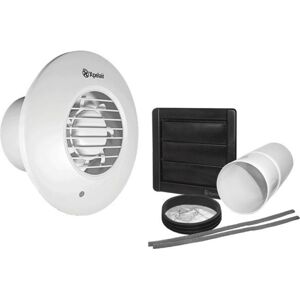 Xpelair 4" Extractor Fan - Timer, Wall Fixing Kit Xpelair 4" Extractor Fan - Timer, Wall Fixing Kit