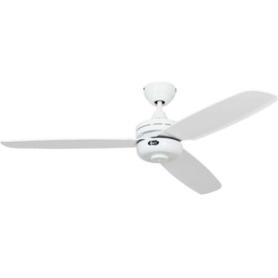 KaiserKraft Night Flight Ceiling Fan - 132cm White No Control KaiserKraft Night Flight Ceiling Fan - 132cm White No Control