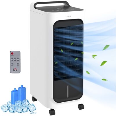 HOMCOM Mobile Air Cooler for Home Office, with Oscillation, Ice Packs HOMCOM Mobile Air Cooler for Home Office, with Oscillation, Ice Packs