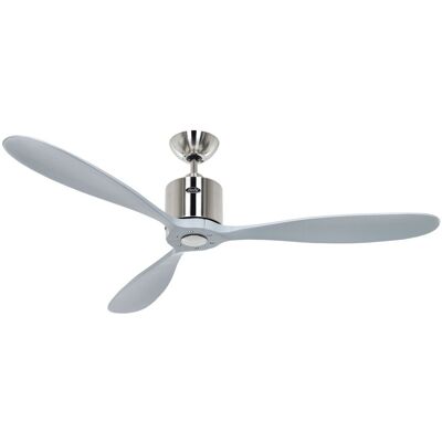 CasaFan Aeroplan Eco - Light Grey Chrome - Ceiling Fan CasaFan Aeroplan Eco - Light Grey Chrome - Ceiling Fan
