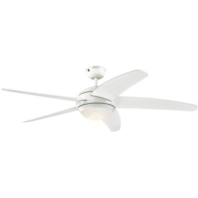 Westinghouse - Ceiling Fan Bendan Led White With Remote Westinghouse - Ceiling Fan Bendan Led White With Remote
