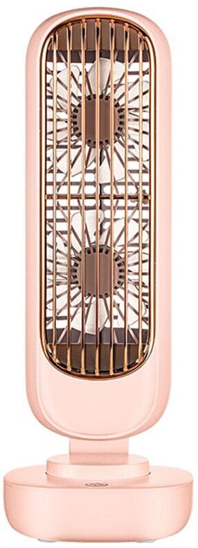 Tlily - New Stand Mini usb Fan Battery Rechargeable Tower Table Fan Type-C Portable Desktop Air Cooler for Home Study Camping 1