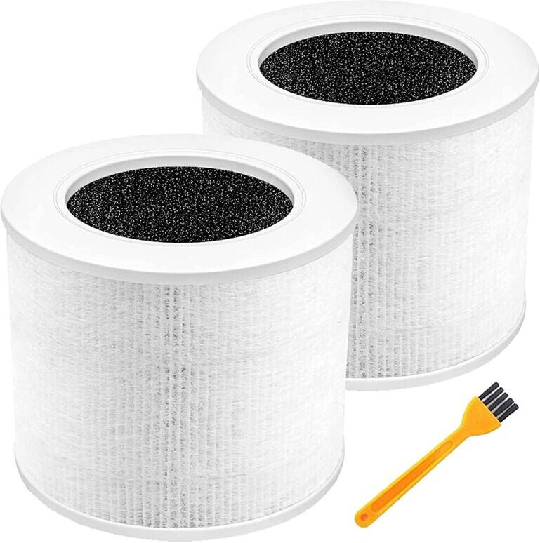 TLILY Replacement Filter for Core Mini Air Purifier, 3-In-1 H13 True hepa Filter, Part Mini-RF