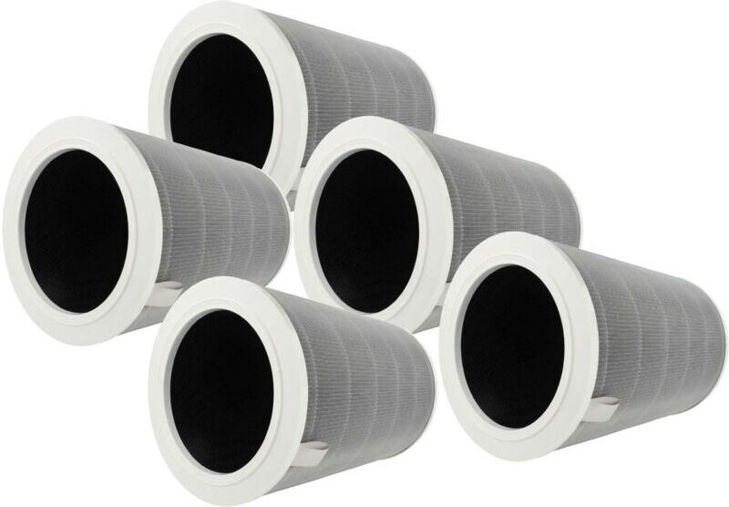 5x hepa Filter compatible with Xiaomi Mi Air Purifier 2H, 2S, 3H, Pro, 2, 3, 2C, 3C Air Cleaner - Spare Air Filter - Vhbw