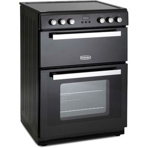 60cm Double Electric Cooker With Ceramic Hob, Freestanding Montpellier RMC61CK