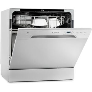 Klarstein Table Top Dishwasher, 8 Place Setting Mini Dishwasher, Quiet Operation Countertop Dishwasher w/ 6 Washing Programs, Compact Tabletop Klarstein Table Top Dishwasher, 8 Place Setting Mini Dishwasher, Quiet Operation Countertop Dishwasher w/ 6 Washing Programs, Compact Tabletop