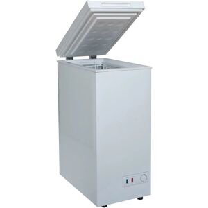 S.i.a - 36cm White Chest Freezer, Freestanding Slimline Compact - sia CHF60W