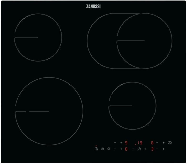 Ceramic Hob ZHRN643K - Zanussi