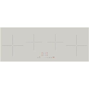 ART291102 90cm Icon Linear 4 x Boost Induction Hob White - Innocenti