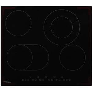 Ceramic Hob with 4 Burners Touch Control 6600 W vidaXL