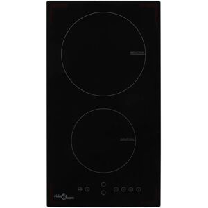 Induction Hob with 2 Burners Touch Control Glass 3500 w Vidaxl