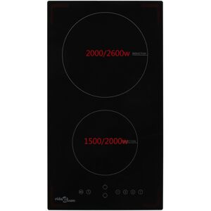 Berkfield Home - Mayfair Induction Hob with 2 Burners Touch Control Glass 3500 w