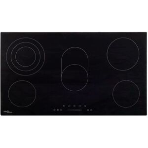 BERKFIELD HOME Royalton Ceramic Hob with 5 Burners Touch Control 77 cm 8500 w