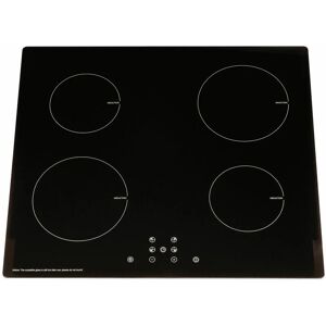 S.i.a - sia INDH61BL 60cm eco 13 Amp Plug In 4 Zone Touch Control Induction Hob In Black