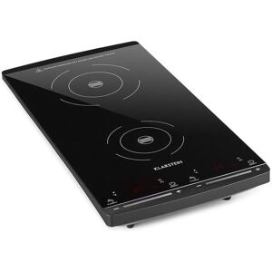 Klarstein Induction Hob, 2900W Electric Hob Induction Cooker, 2 Ring Electric Pan Hob, Free Standing Table Top Cookers w/ 2 Hobs, Modern Induction Klarstein Induction Hob, 2900W Electric Hob Induction Cooker, 2 Ring Electric Pan Hob, Free Standing Table Top Cookers w/ 2 Hobs, Modern Induction