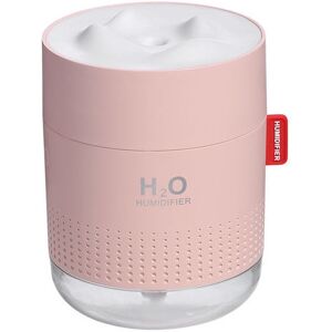 NEIGE 500ML USB Cool Mist Humidifier with Night Light for Bedroom (Pink)