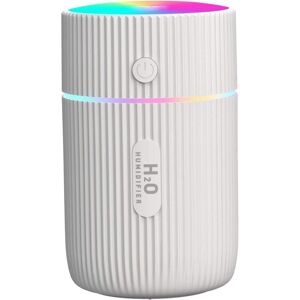 WOIYIC Air Humidifier, Mini Ultrasonic Humidifier with 2 Adjustable Mist Modes, Auto Shut-Off and Colorful Night Light, USB Portable Humidifier, White WOIYIC Air Humidifier, Mini Ultrasonic Humidifier with 2 Adjustable Mist Modes, Auto Shut-Off and Colorful Night Light, USB Portable Humidifier, White
