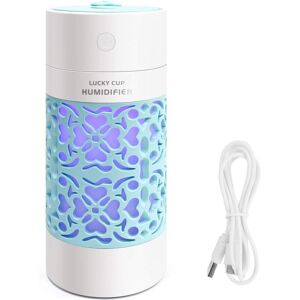 Tinor - Baby Air Humidifier, 250ml Mini Air Humidifier, Quiet Humidifier, Waterless Auto Shut-Off Function, Suitable for Bedroom, Office, Car Tinor - Baby Air Humidifier, 250ml Mini Air Humidifier, Quiet Humidifier, Waterless Auto Shut-Off Function, Suitable for Bedroom, Office, Car