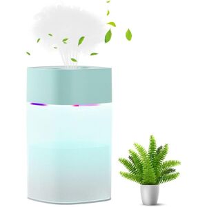 Csparkv - Humidifier, Air Humidifier, 400ml, Super Quiet, Auto Shut-Off and Colorful Night Light, Mini usb Portable Humidifier for Car Home Office Csparkv - Humidifier, Air Humidifier, 400ml, Super Quiet, Auto Shut-Off and Colorful Night Light, Mini usb Portable Humidifier for Car Home Office