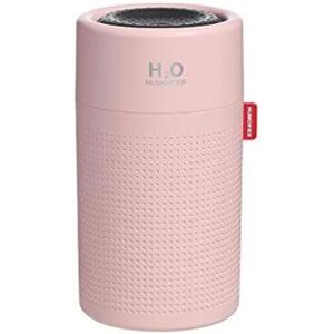 Héloise - Portable Air Humidifier 750ml Large Capacity Desktop Rechargeable Ultrasonic Water Mist Diffuser Water Sprayer Diffuser(Pink) Héloise - Portable Air Humidifier 750ml Large Capacity Desktop Rechargeable Ultrasonic Water Mist Diffuser Water Sprayer Diffuser(Pink)