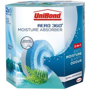 Unibond AERO 360° Moisture Absorber Waterfall Freshness Refill Tab - Moisture Absorber Unibond AERO 360° Moisture Absorber Waterfall Freshness Refill Tab - Moisture Absorber