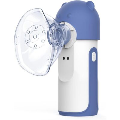 TINOR Portable Inhaler Nebulizer for Adults and Children - Rechargeable Silent Ultrasonic Aerosol - Blue TINOR Portable Inhaler Nebulizer for Adults and Children - Rechargeable Silent Ultrasonic Aerosol - Blue