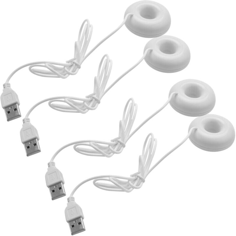TLILY White donut humidifier usb office desktop mini humidifier portable creative air purifier white X4 I146551A1