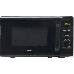 Digital Microwave, 8 Cooking Settings, 20 Litre, 800W, Black - IG2097 - Black - Igenix