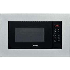 Indesit - MWI120GX Integrated Built-in Microwave with Grill in Stainless Steel 20L