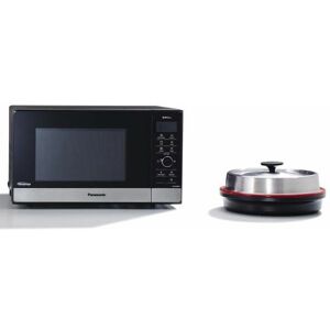 PANASONIC CORP. Panasonic NN-GD38HSSUG Countertop Grill microwave 23L 1000W Black, Brushed steel microwave