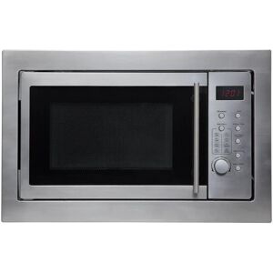 S.I.A SIA BIM25SS Stainless Steel 25L Integrated Built in 900W Digital Microwave Oven