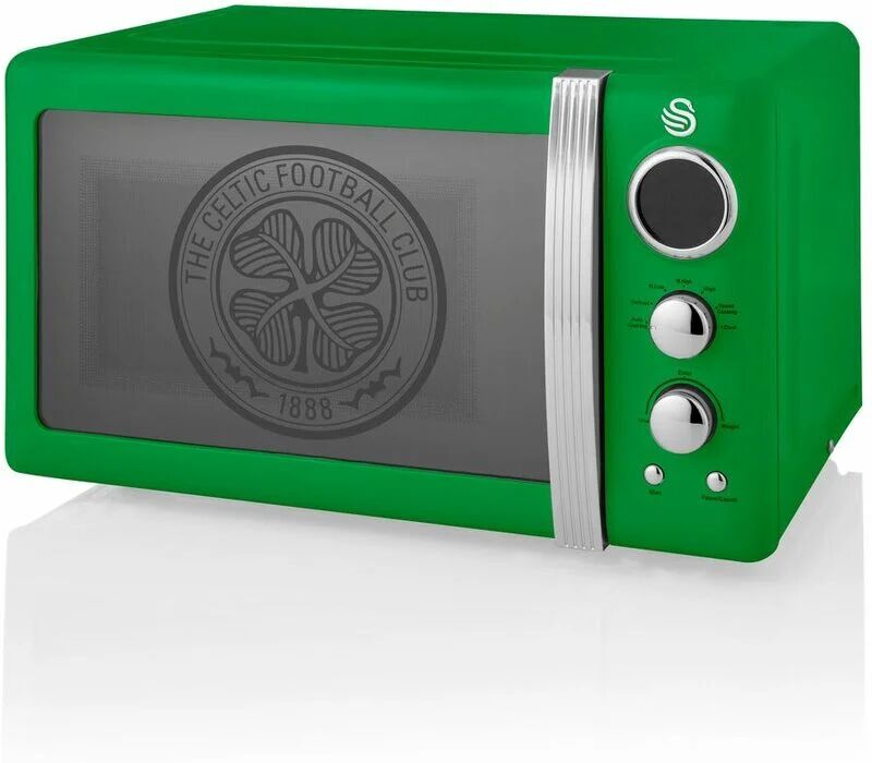 Swan - Celtic Retro 800W Digital Microwave