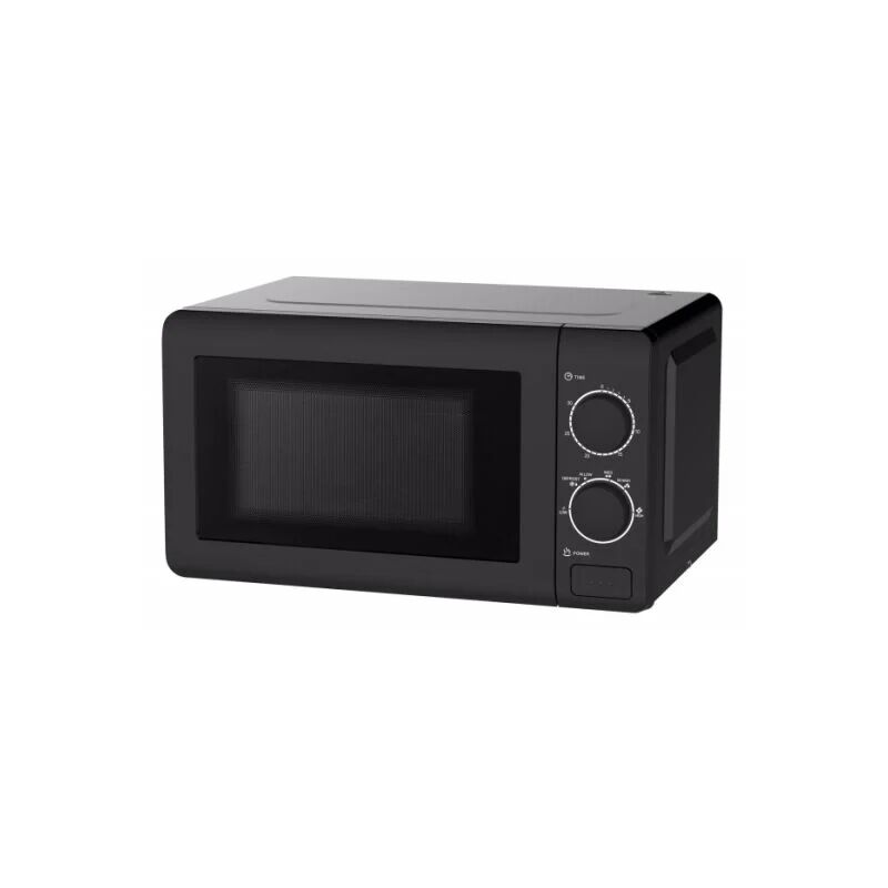 Daewoo - Black Microwave Oven 20L Capacity, 700W, Dial Control KOR6M17BLK