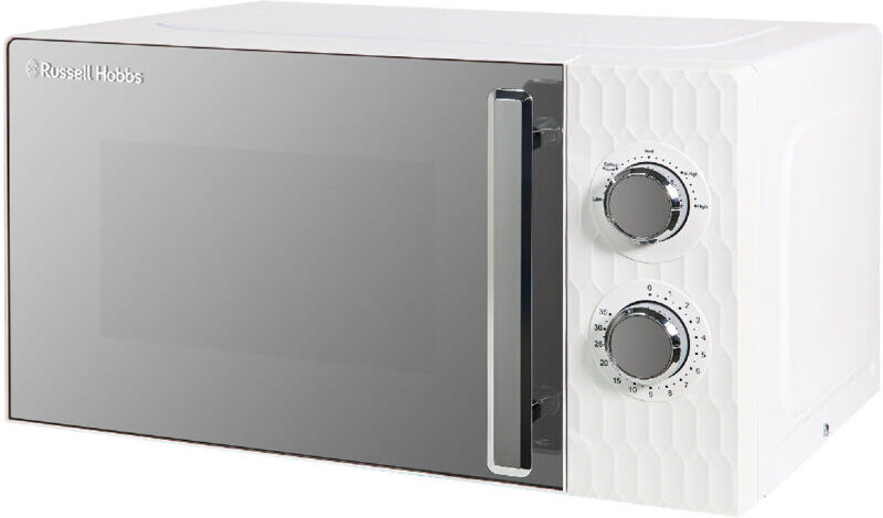 Russell Hobbs - White Microwave Manual Honeycomb 700W 17L RHMM715 - White